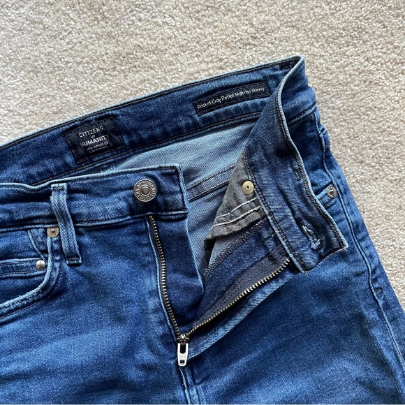 Citizens of Humanity Rocket Crop Petite High Rise Skinny Jeans - Picture 4 of 7